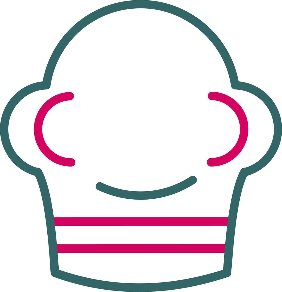 chef hoed vector icon