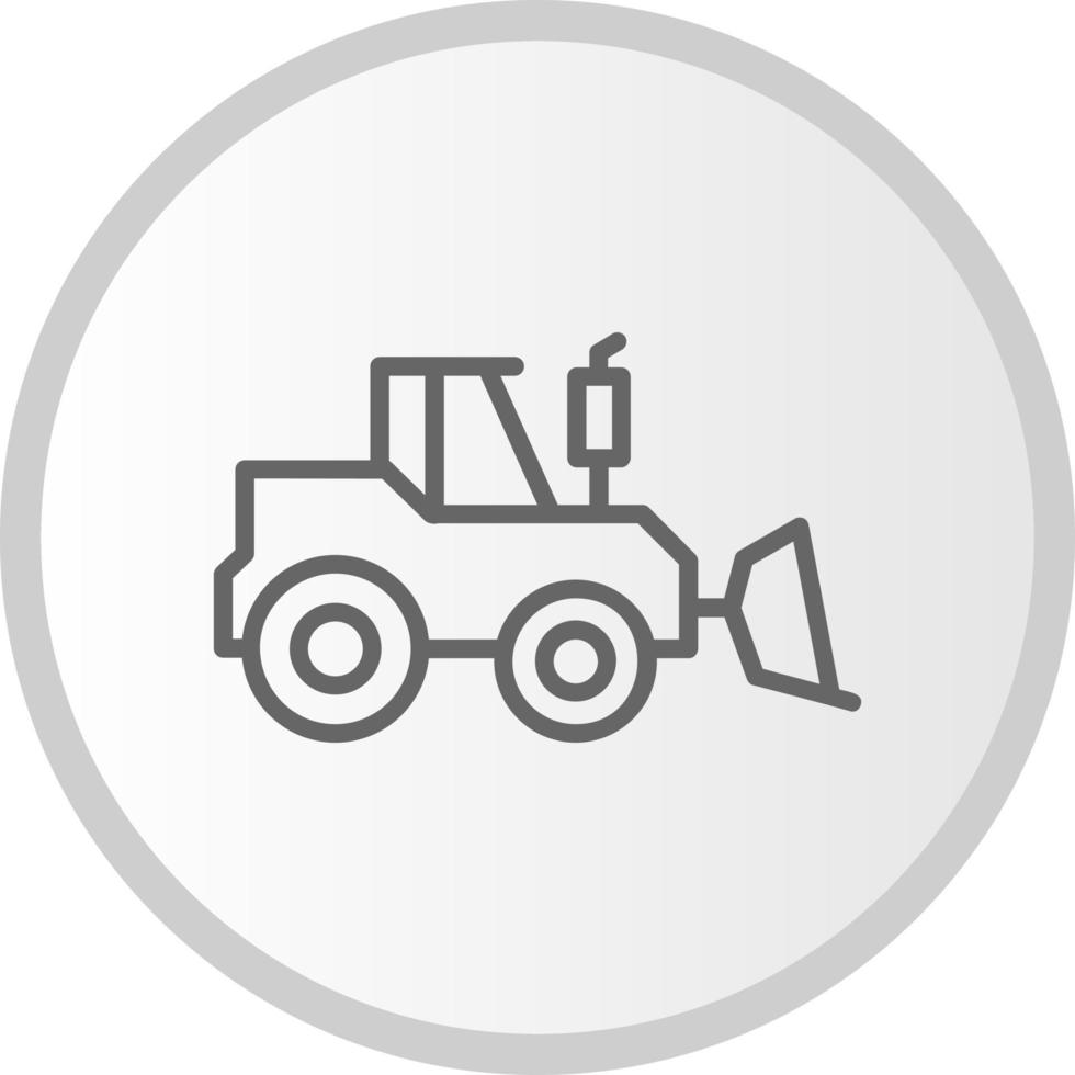 bulldozer vector icoon