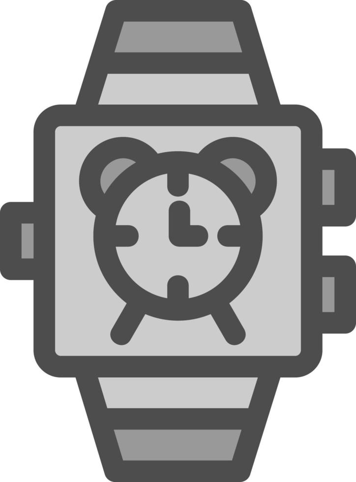 SmartWatch alarm vector icoon ontwerp