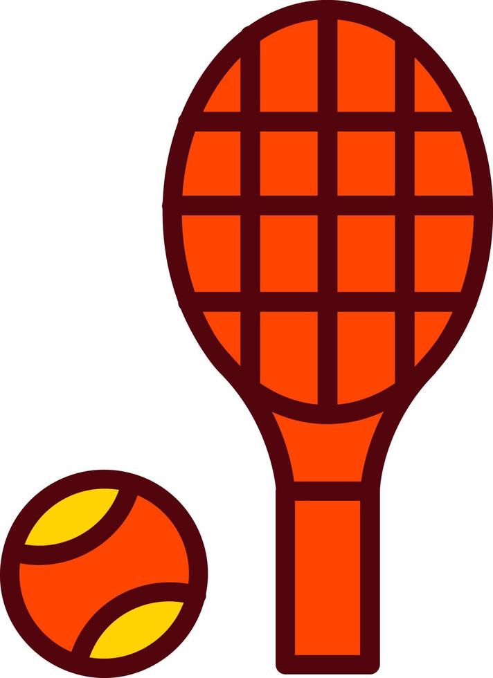 tennis vector icoon