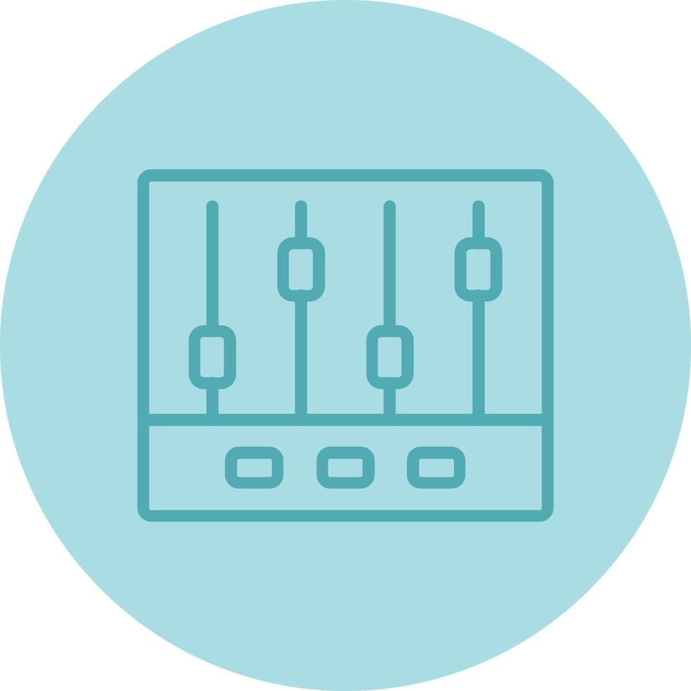 bedieningspaneel vector pictogram