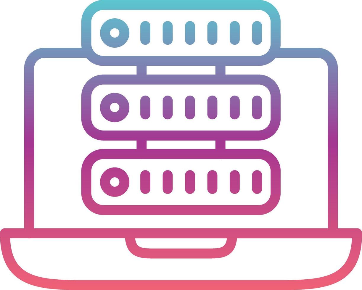 database vector pictogram