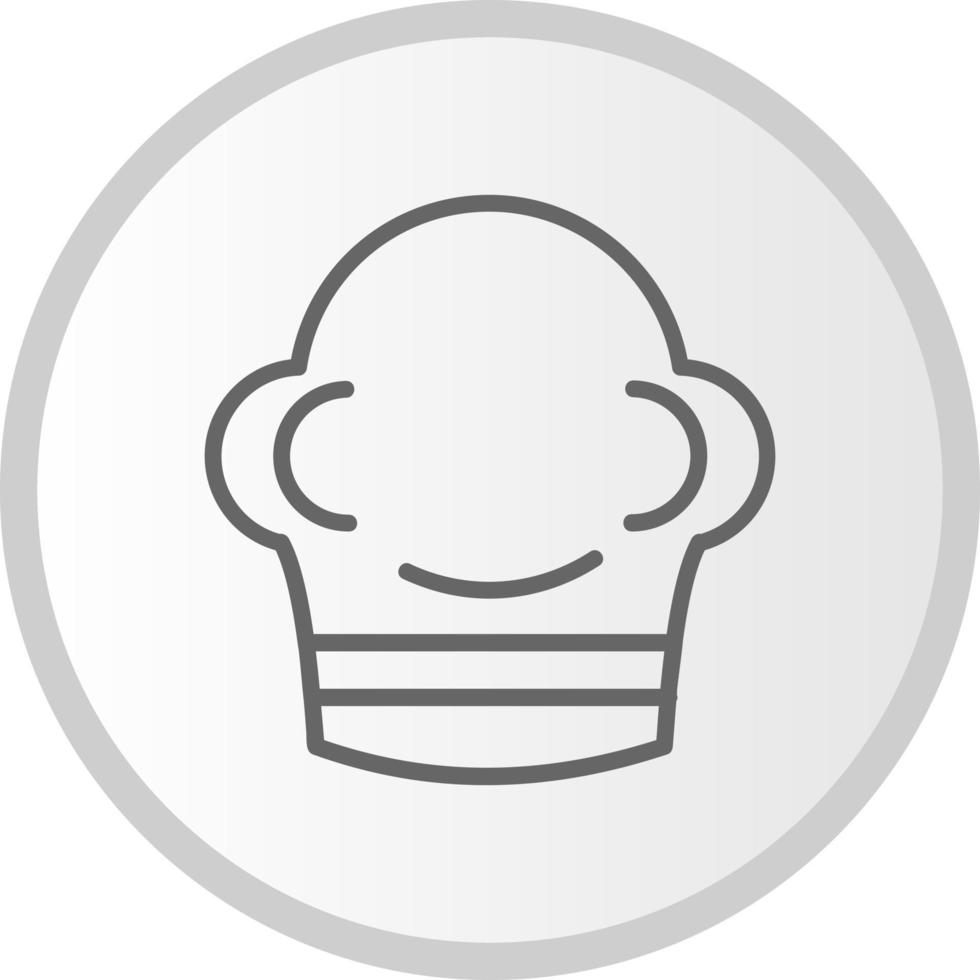 chef hoed vector icon