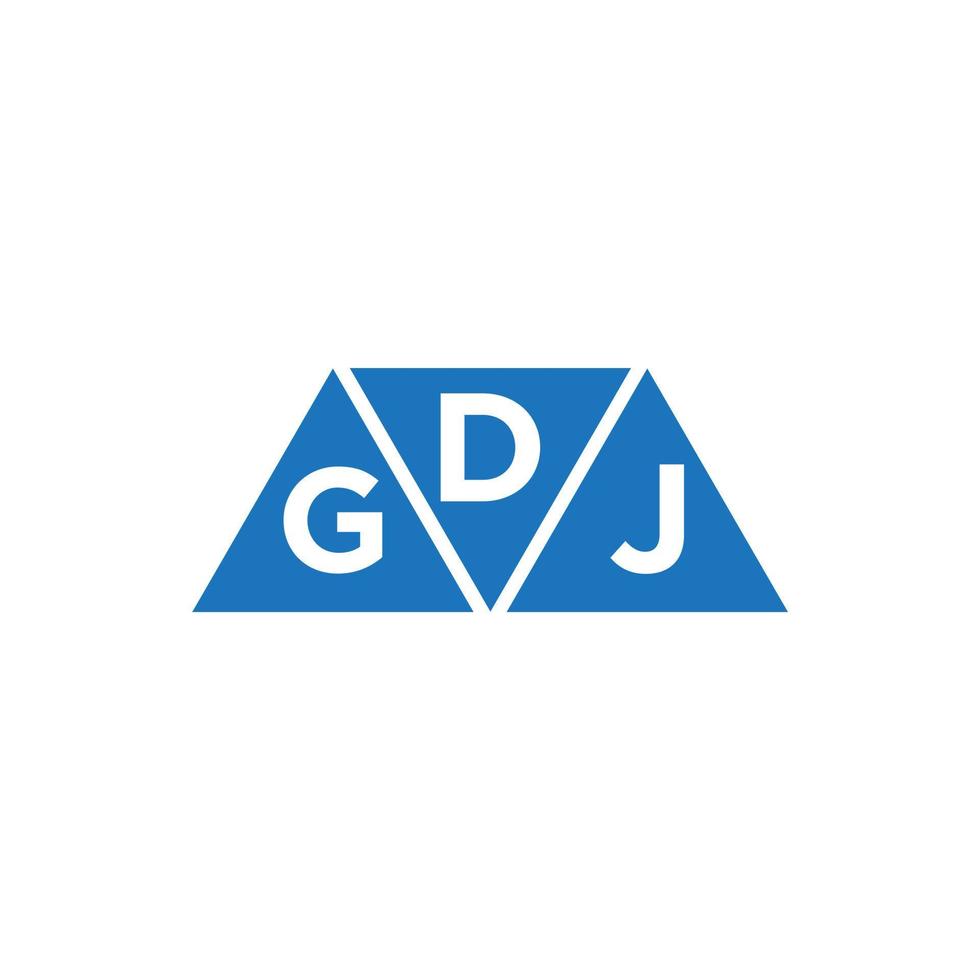 dgj credit reparatie accounting logo ontwerp Aan wit achtergrond. dgj creatief initialen groei diagram brief logo concept. dgj bedrijf financiën logo ontwerp. vector