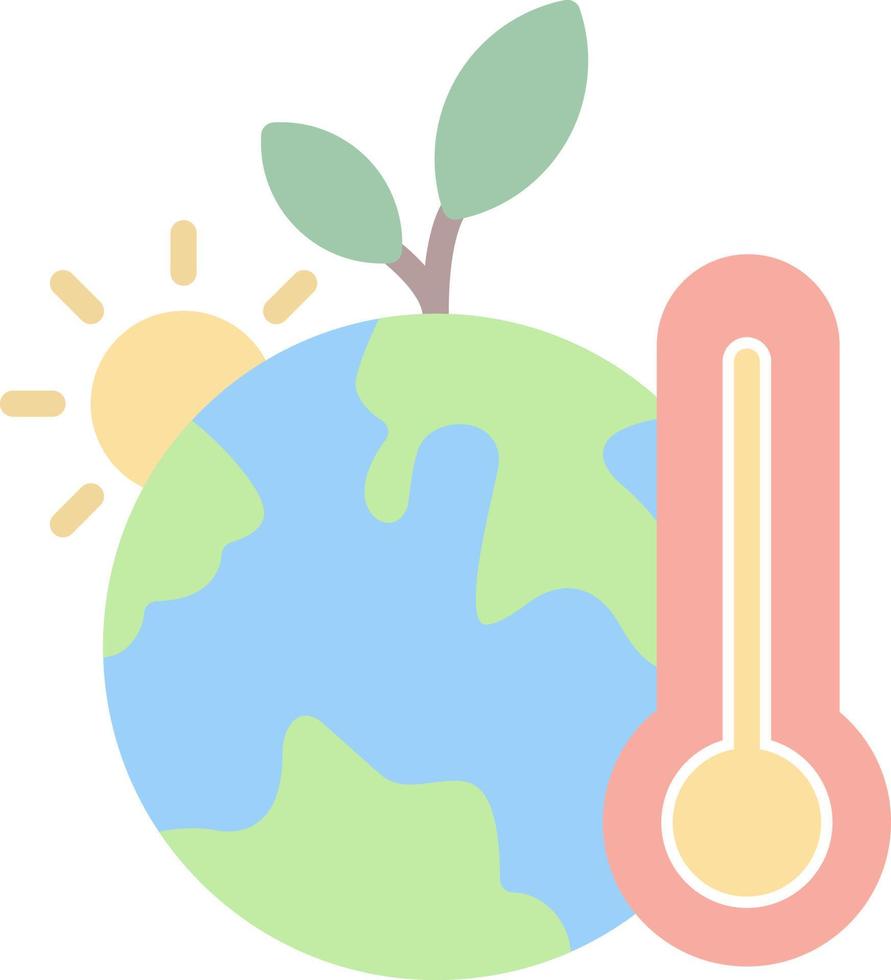 klimaat verandering vector icoon ontwerp