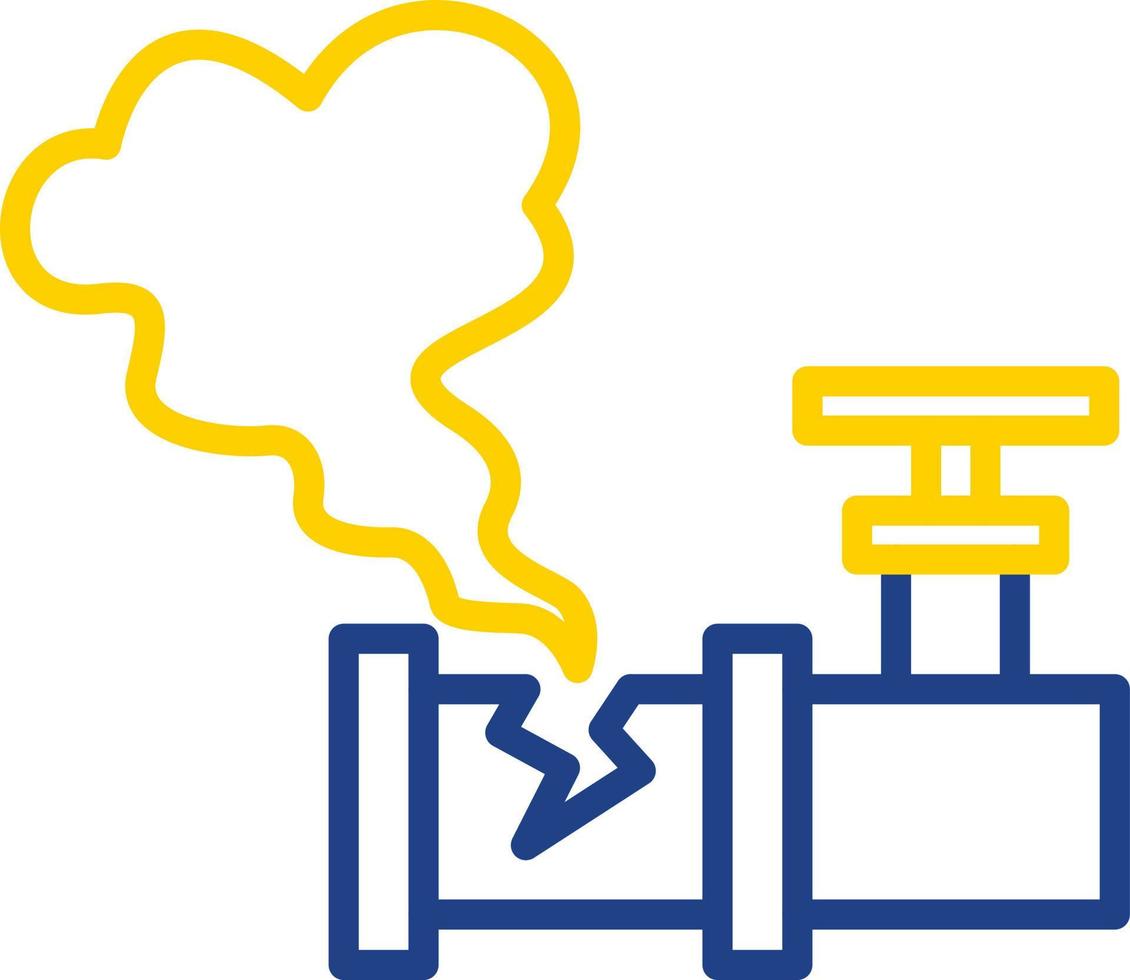 gas- pijp lekken vector icoon ontwerp