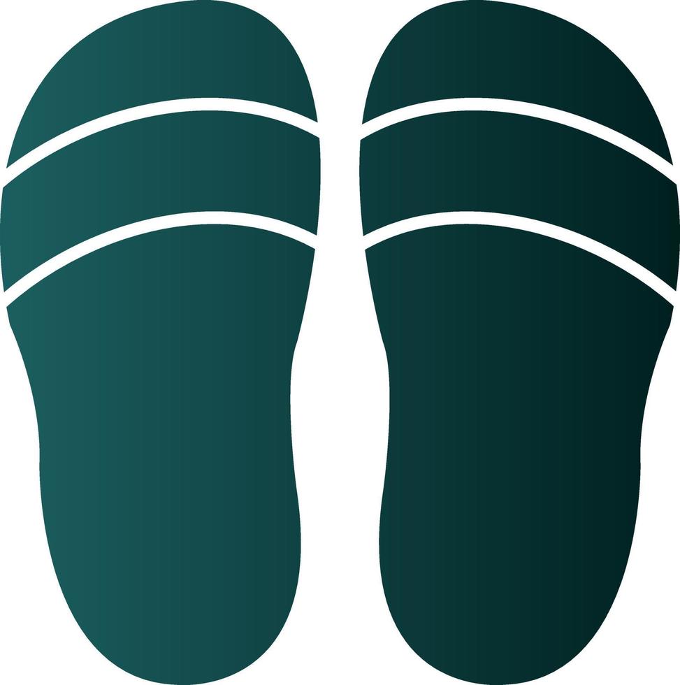 slippers vector icoon ontwerp