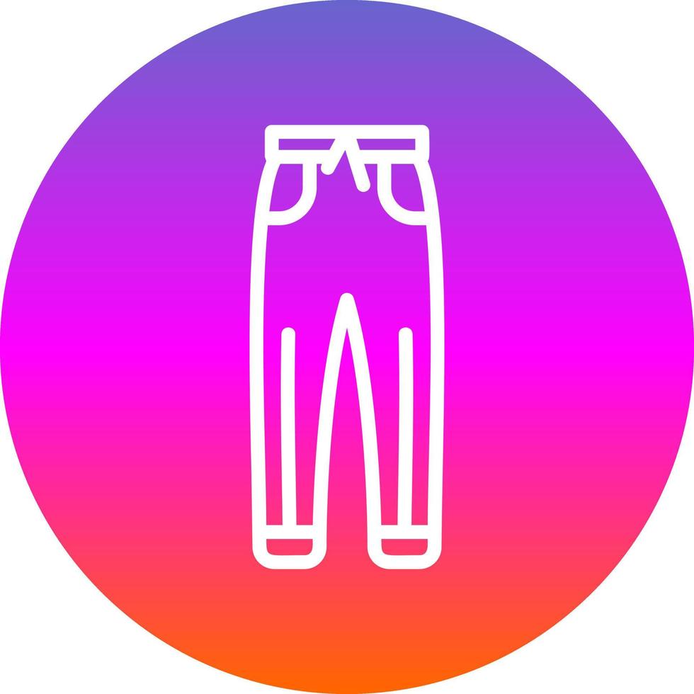 bedrijf broek vector icoon ontwerp