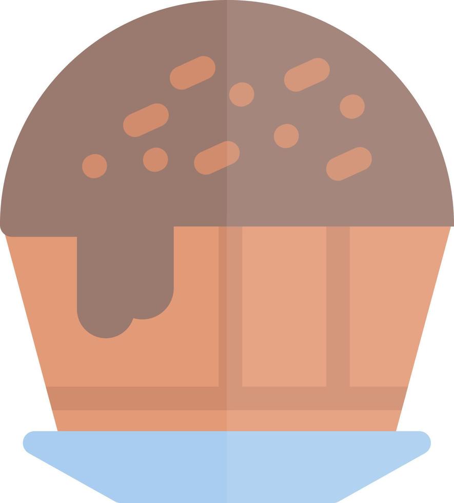 chocola koekje vector icoon ontwerp