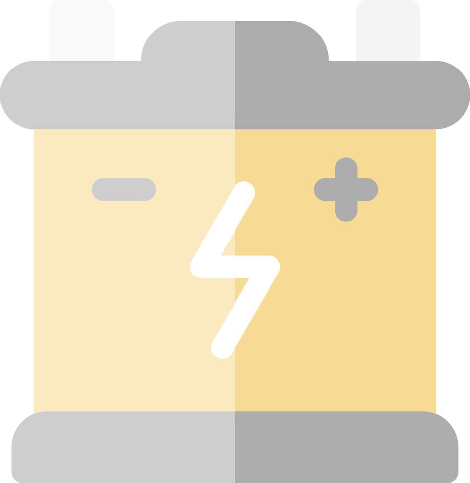 batterij glyph-pictogram vector