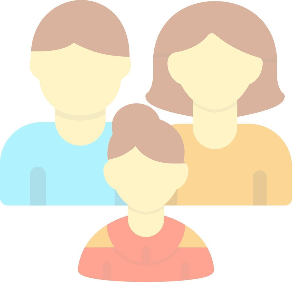 familie vector icoon ontwerp