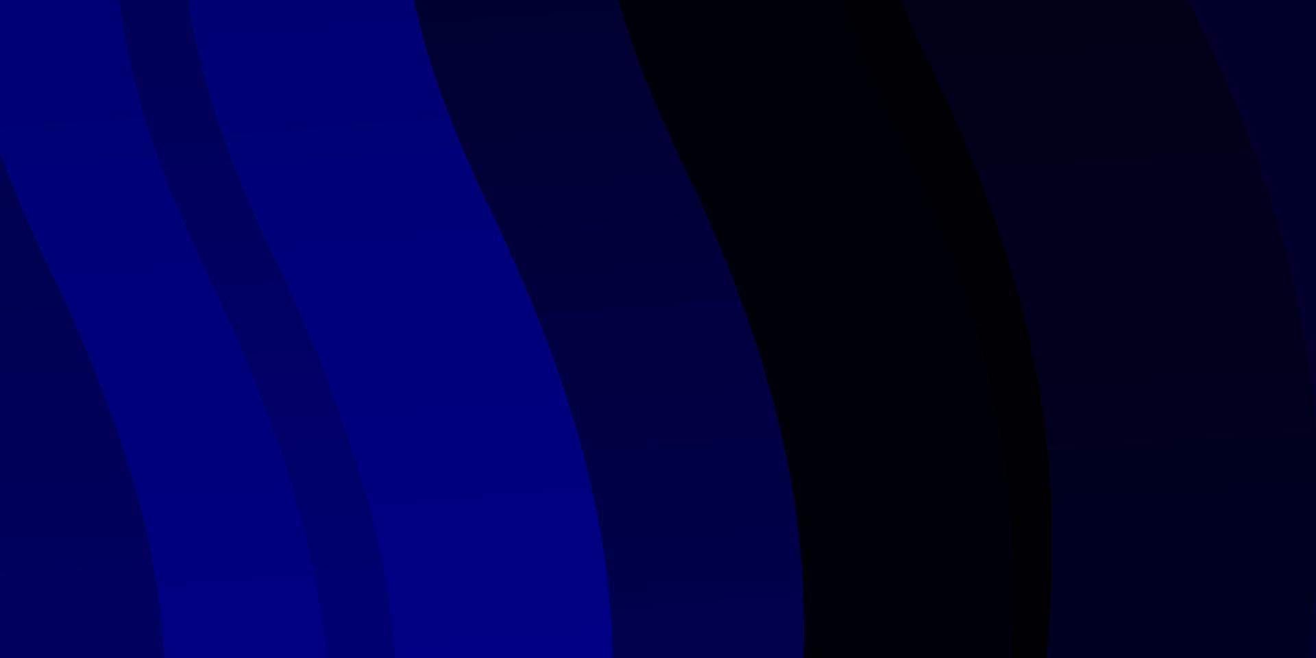 donkerroze, blauwe vectorachtergrond met krommen. vector