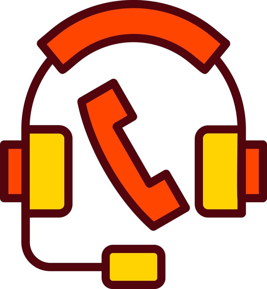 callcenter vector pictogram