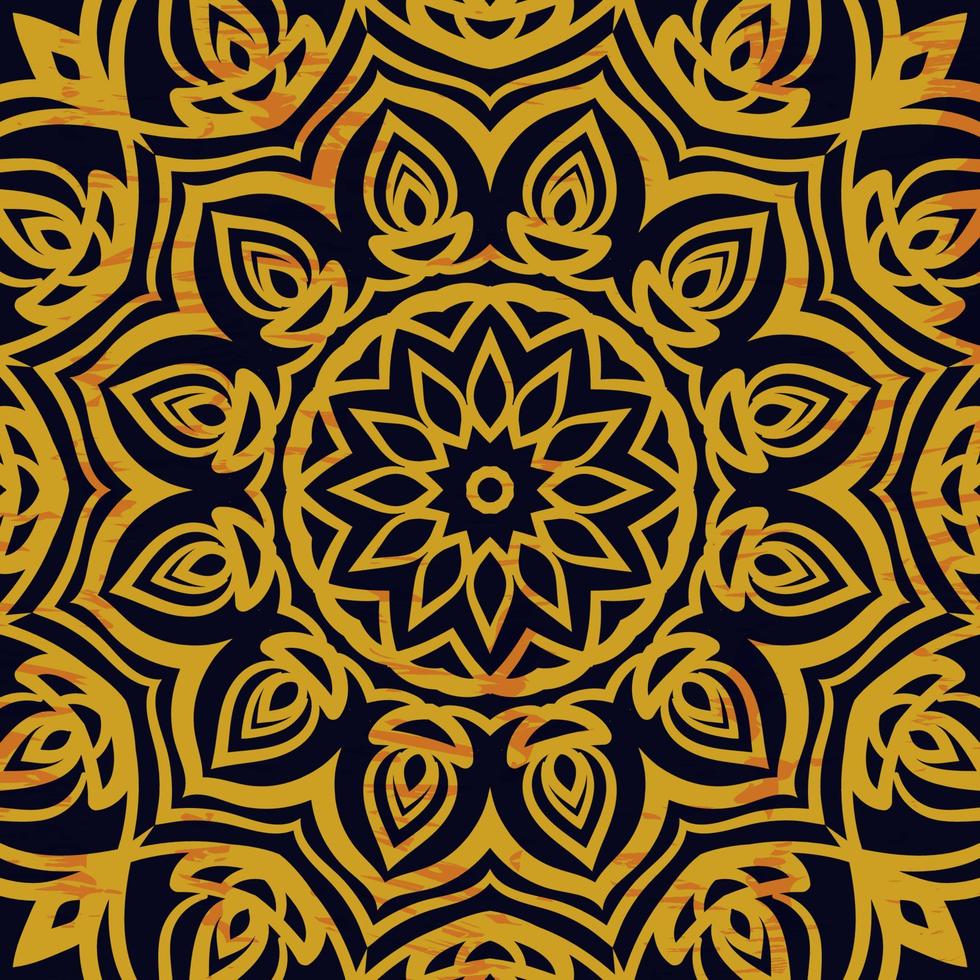 etnisch mandala met vlam licht exotisch vector achtergrond ontwerp element