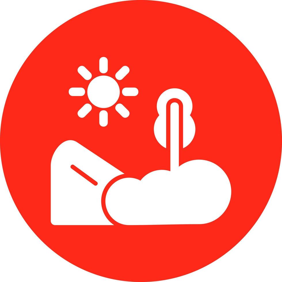 landbouw landschap glyph icon vector