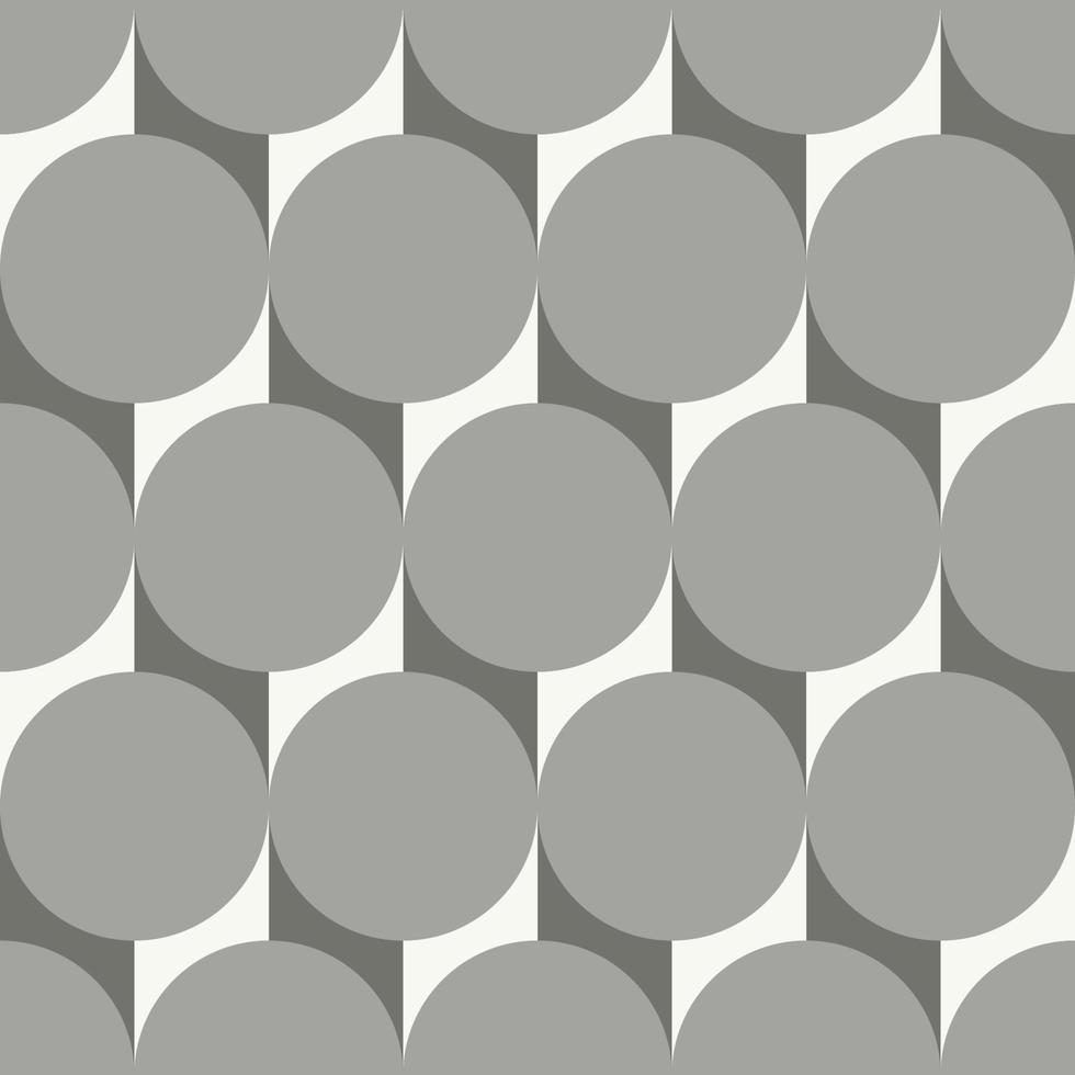 abstract meetkundig patroon. abstract meetkundig cirkel strepen patroon monochroom grijs kleur naadloos achtergrond. gebruik voor kleding stof, textiel, huis decoratie elementen, bekleding, inpakken. vector