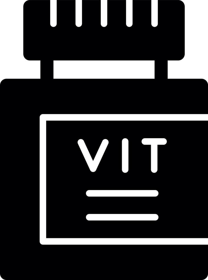 vitamines vector icoon ontwerp