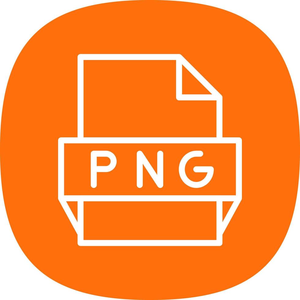 PNG het dossier formaat icoon vector
