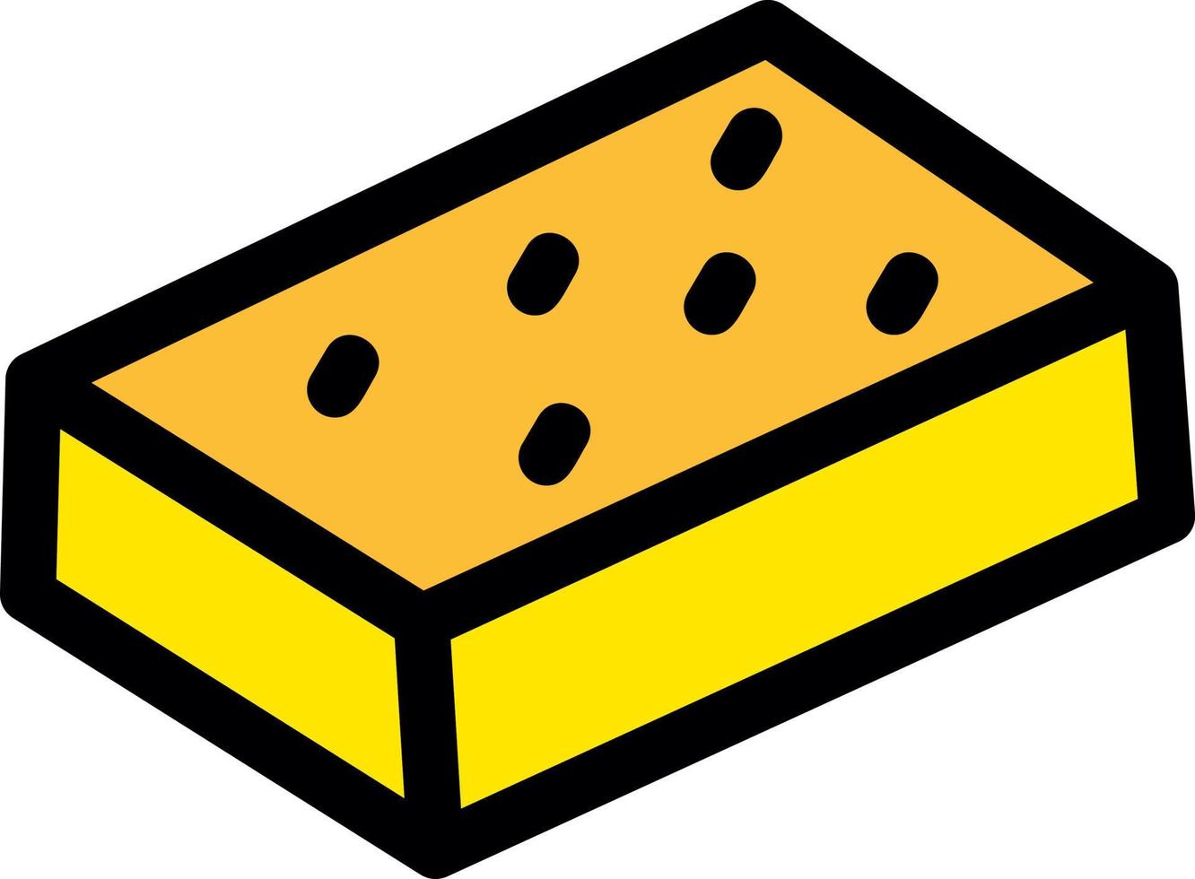 maïsbrood vector icoon ontwerp