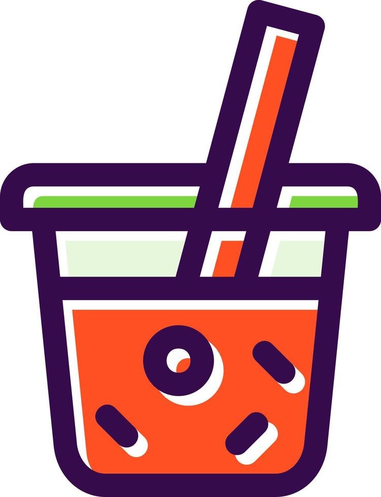 boba vector icoon ontwerp