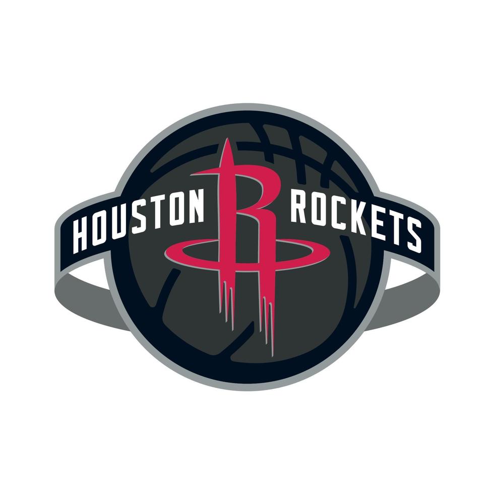 houston raketten logo Aan transparant achtergrond vector