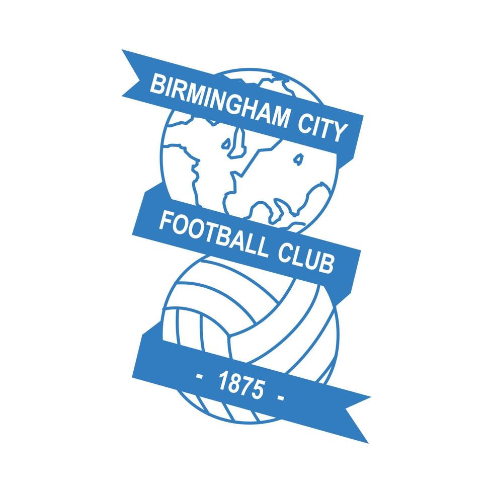 Birmingham stad logo Aan transparant achtergrond vector