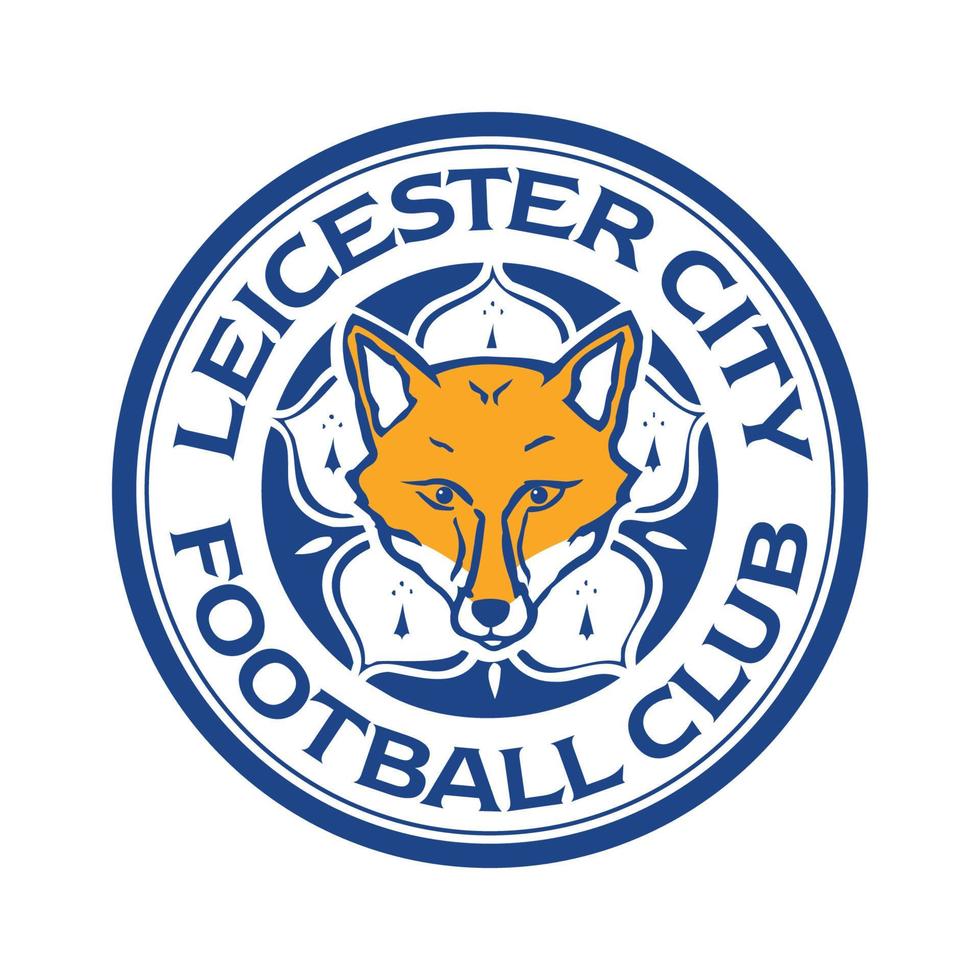 Leicester stad logo Aan transparant achtergrond vector