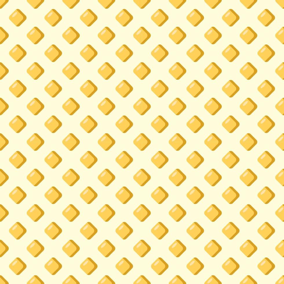 naadloos vector patroon van geel ruit voor het drukken en omhulsel