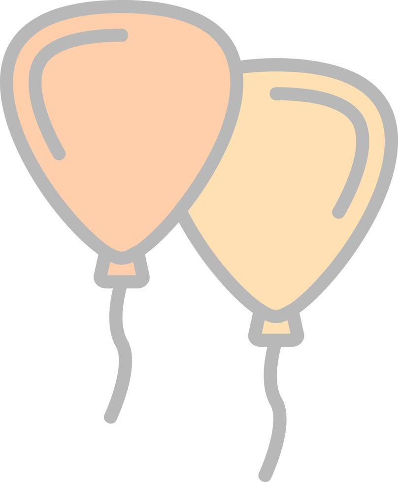 ballon vector icoon ontwerp