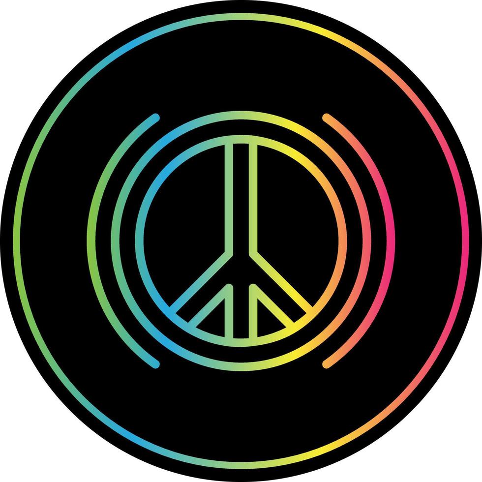 vrede vector icoon ontwerp