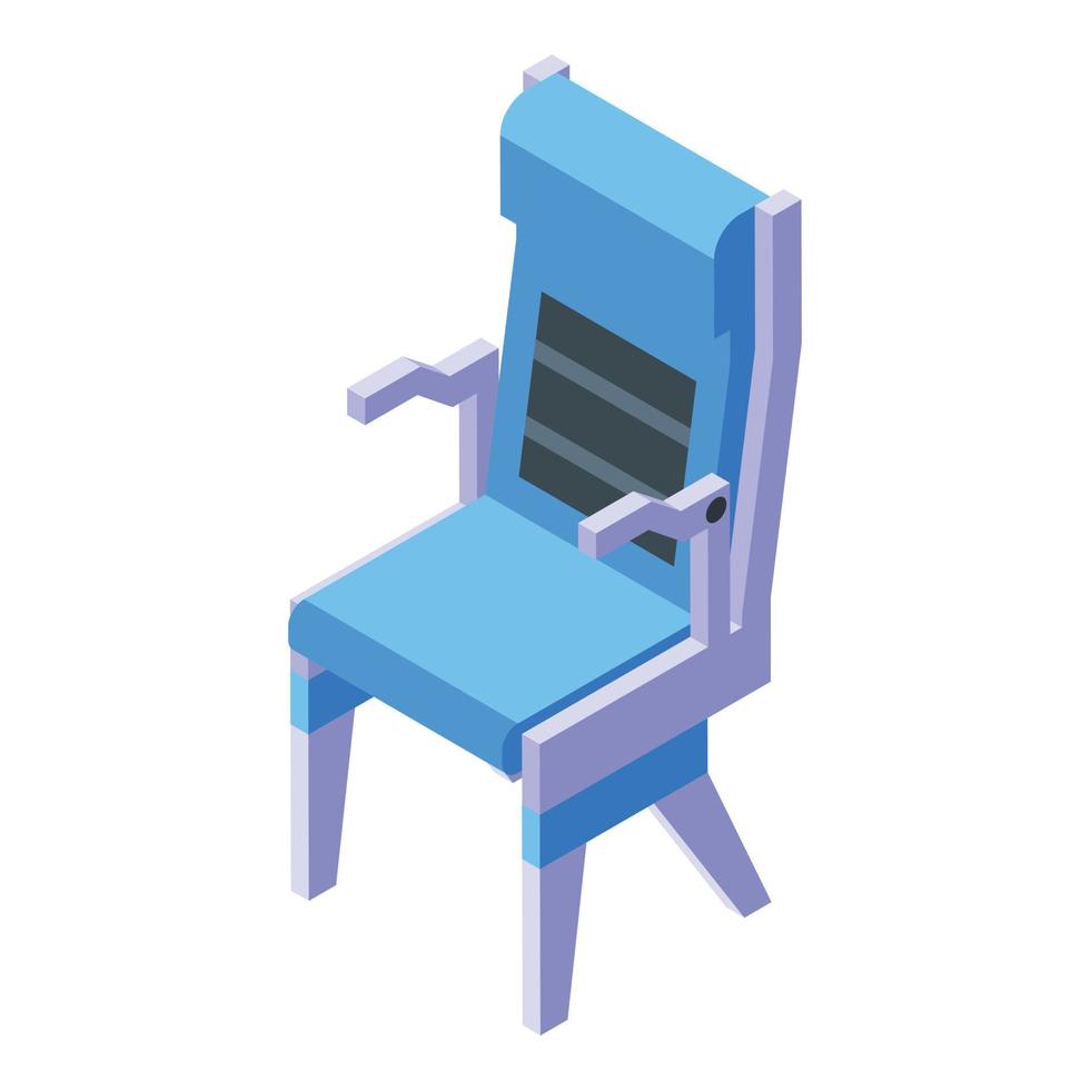 vliegtuig fauteuil icoon isometrische vector. stoel stoel vector