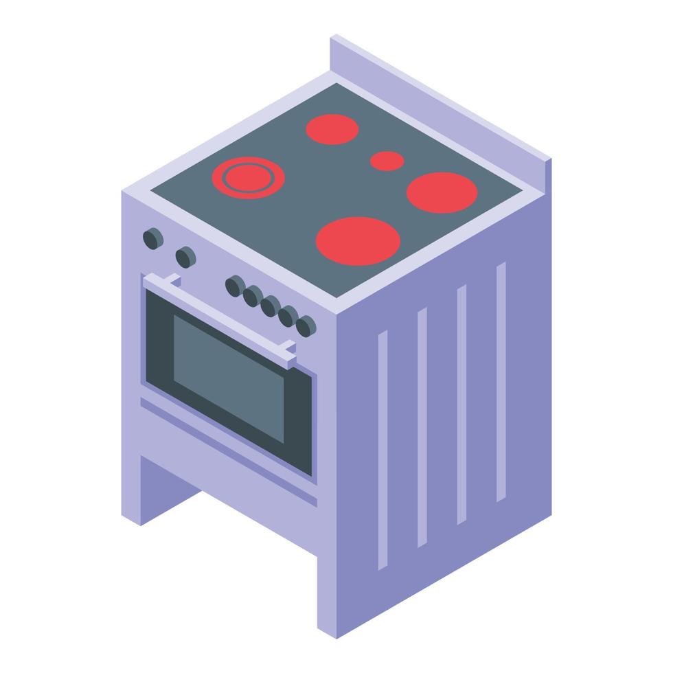 keuken kookgerei icoon, isometrische stijl vector