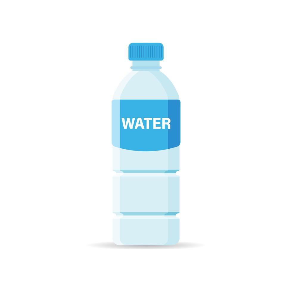water fles icoon in vlak stijl. geschiktheid drinken vector illustratie Aan geïsoleerd achtergrond. gezond drank teken bedrijf concept.