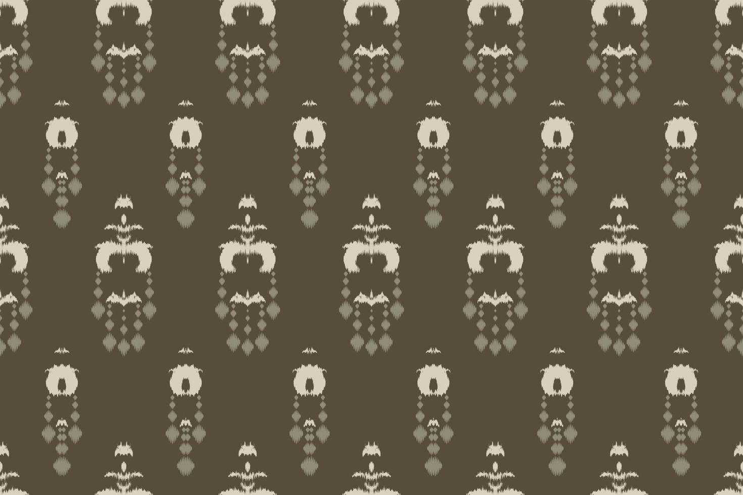 ikkat of ikat bloem batik textiel naadloos patroon digitaal vector ontwerp voor afdrukken Saree kurti Borneo kleding stof grens borstel symbolen stalen katoen