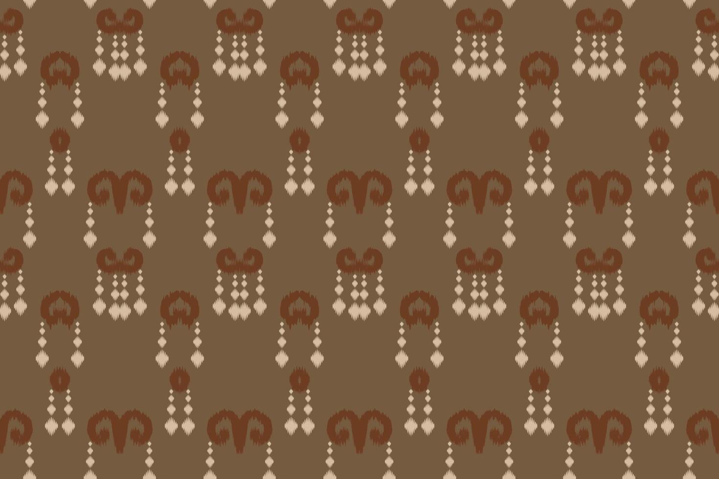 ikkat of ikat afdrukken batik textiel naadloos patroon digitaal vector ontwerp voor afdrukken Saree kurti Borneo kleding stof grens borstel symbolen stalen elegant