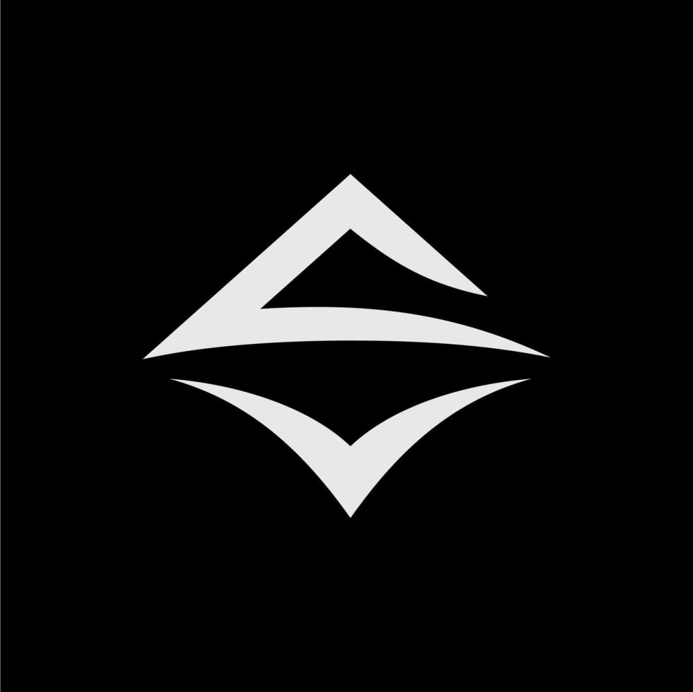 abstract logo ontwerp concept vector. eerste brief Mark symbool icoon logo vector