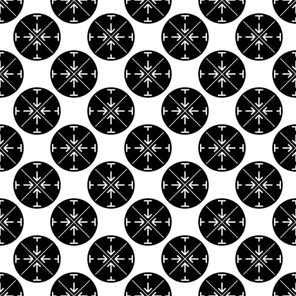 circulaire crosshair patroon naadloos vector