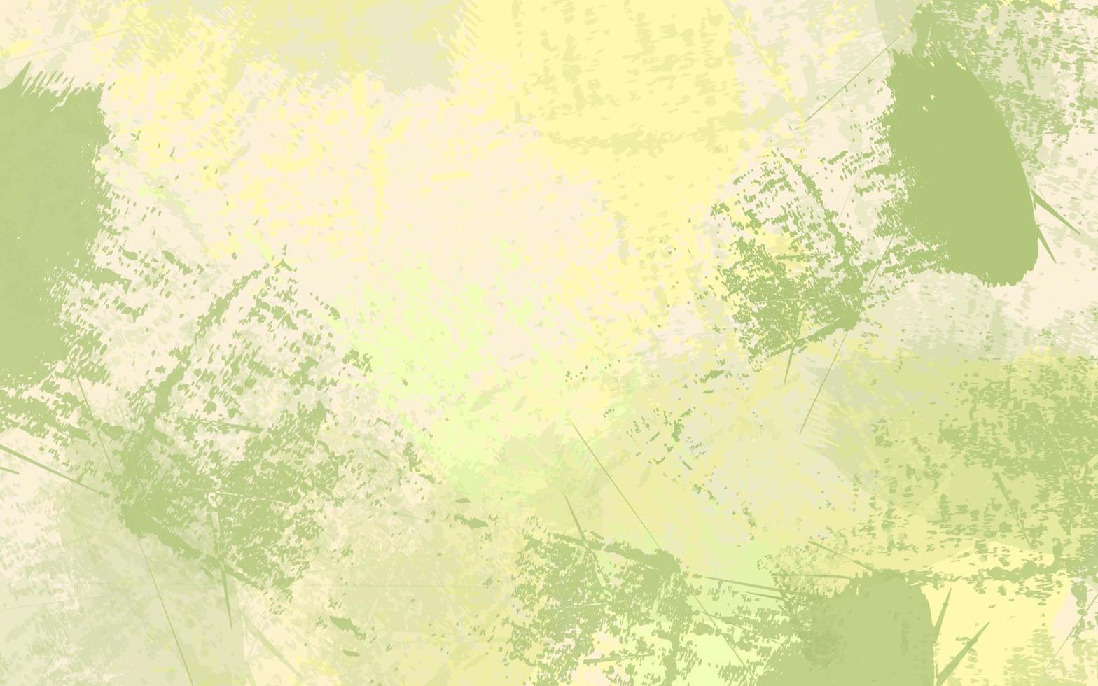 abstract grunge structuur pastel groen en geel kleur achtergrond vector