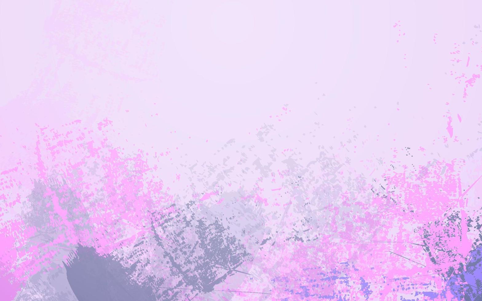 grunge structuur plons verf Purper pastel kleur achtergrond vector