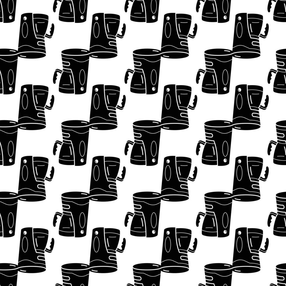 maken koffie machine patroon naadloos vector