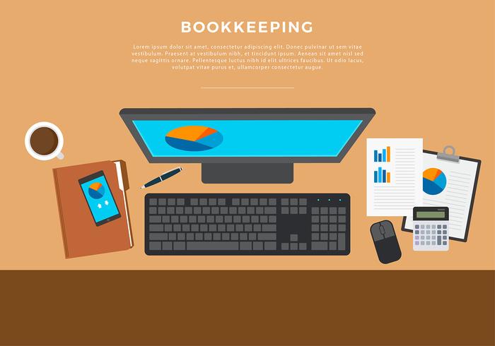 Boekhouding Gratis Vector