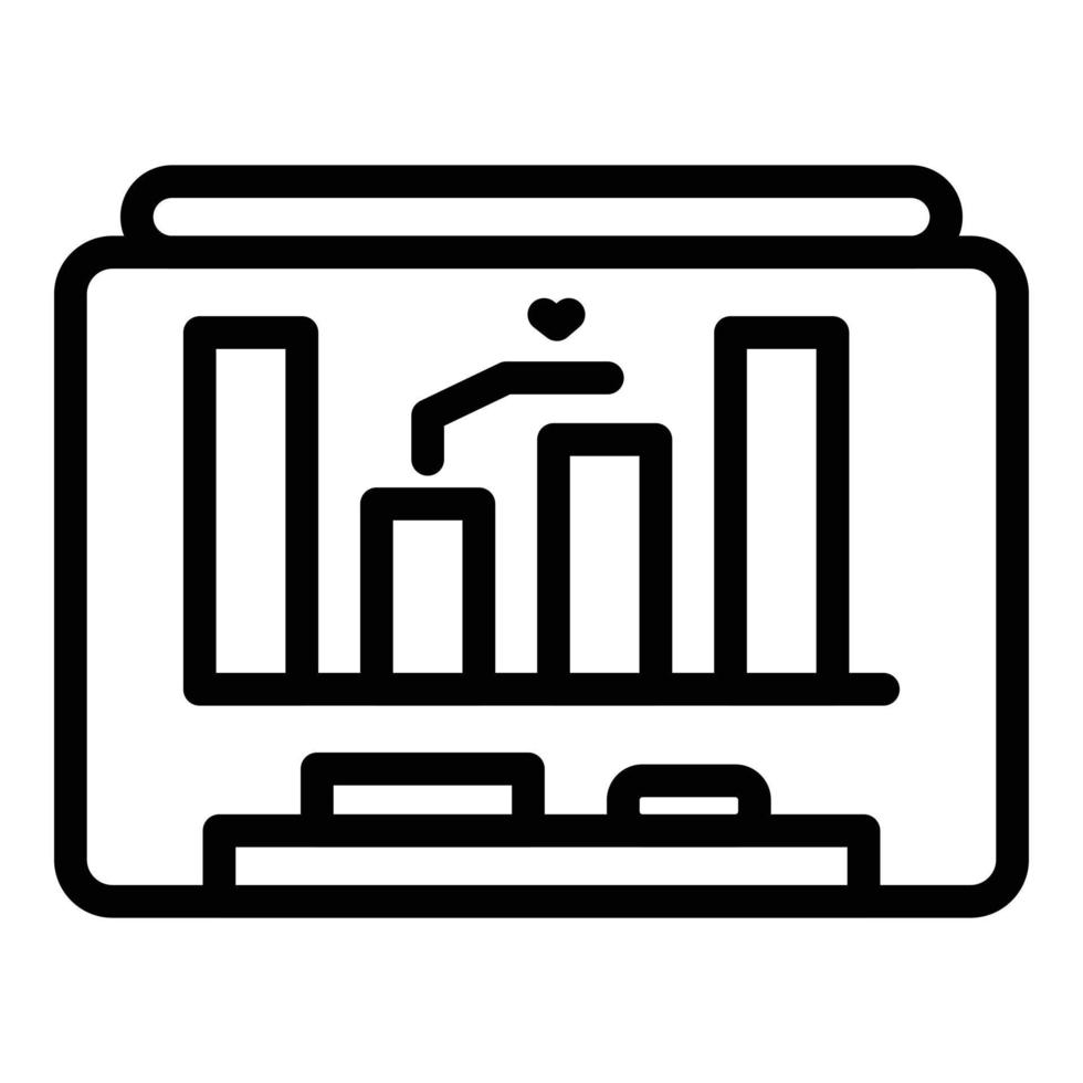 ergonomisch icoon, schets stijl vector