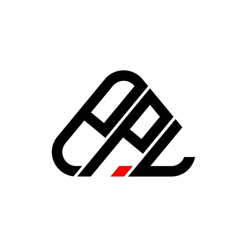p p l brief logo creatief ontwerp met vector grafisch, p p l gemakkelijk en modern logo.