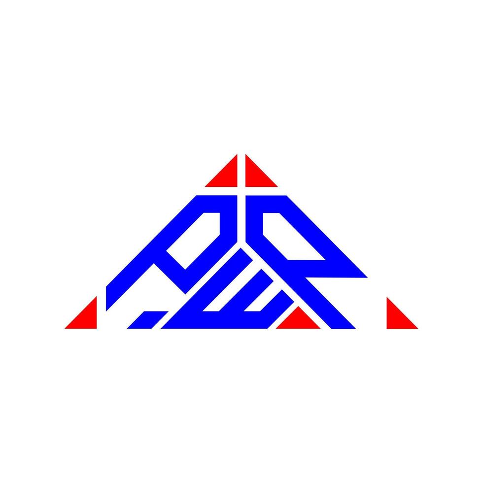p w p brief logo creatief ontwerp met vector grafisch, p w p gemakkelijk en modern logo.
