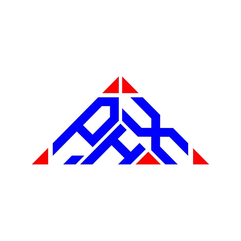 phx brief logo creatief ontwerp met vector grafisch, phx gemakkelijk en modern logo.