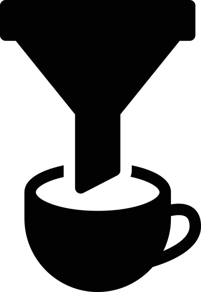 koffie filter vector illustratie Aan een achtergrond.premium kwaliteit symbolen.vector pictogrammen voor concept en grafisch ontwerp.