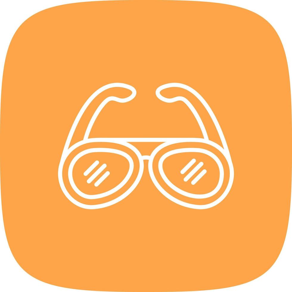 zonnebril creatief icoon ontwerp vector