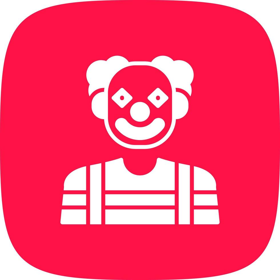 clown creatief icoon ontwerp vector