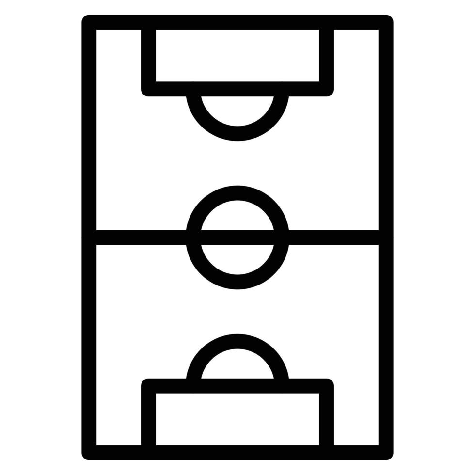 voetbal Amerikaans voetbal veld- icoon. abstract teken en symbool voor sjabloon ontwerp. vector. vector