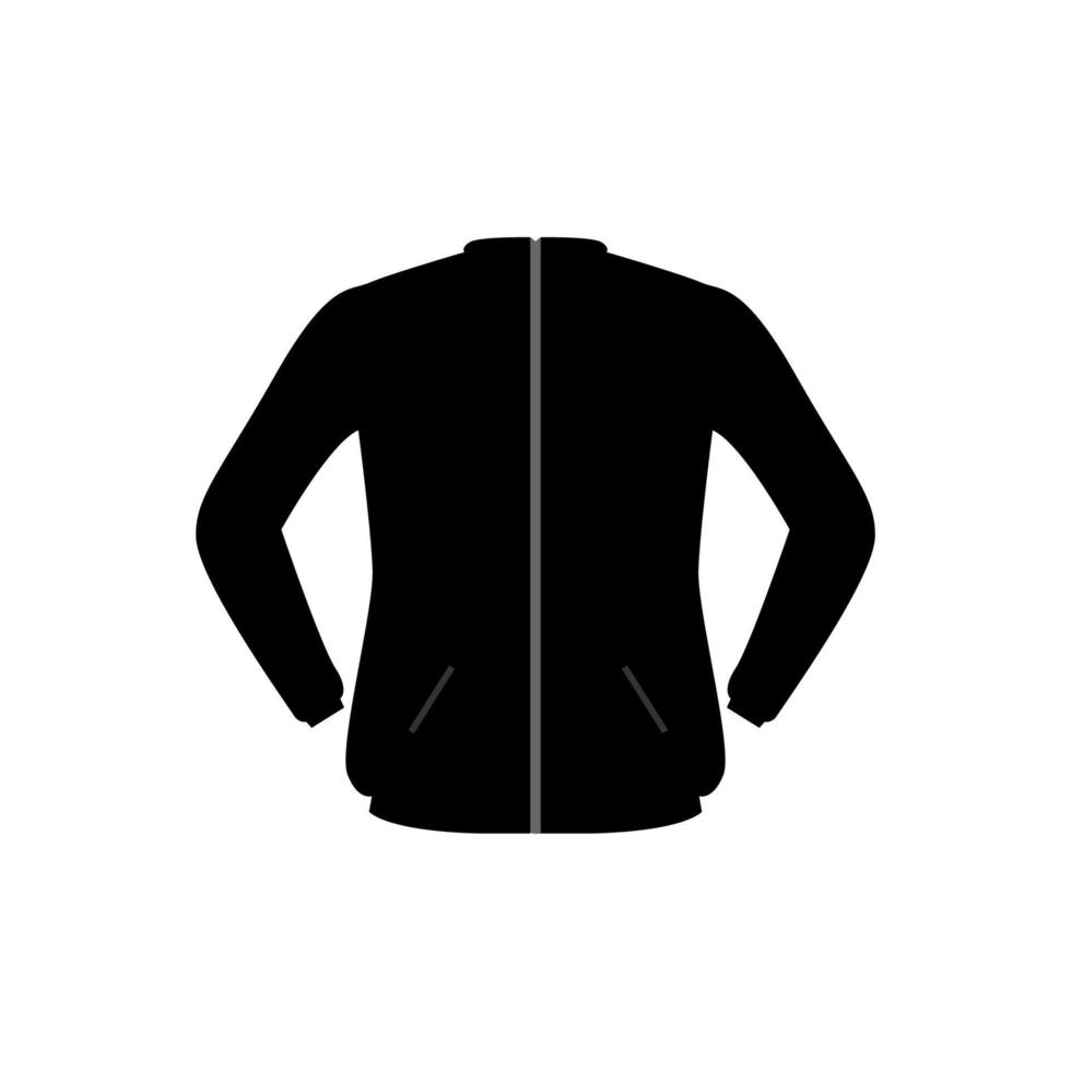 lang mouw jasje icoon vector ontwerp
